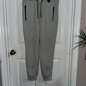 Aeropostale Light Gray Joggers with Black Accents